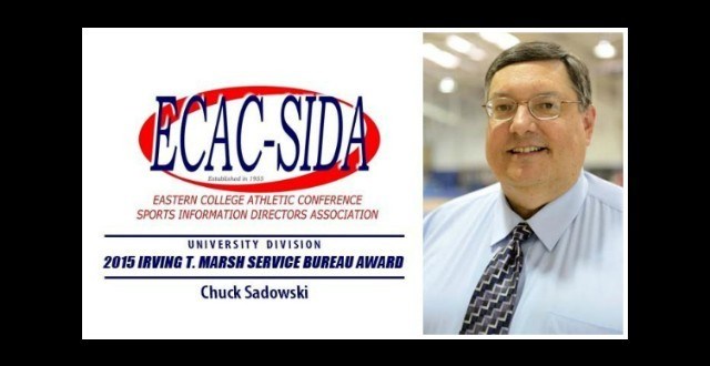 Bridgeport's Sadowski Named ECAC-SIDA University Marsh Award Winner